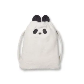 Liewood Thor Towel Back Pack Panda creme de la creme