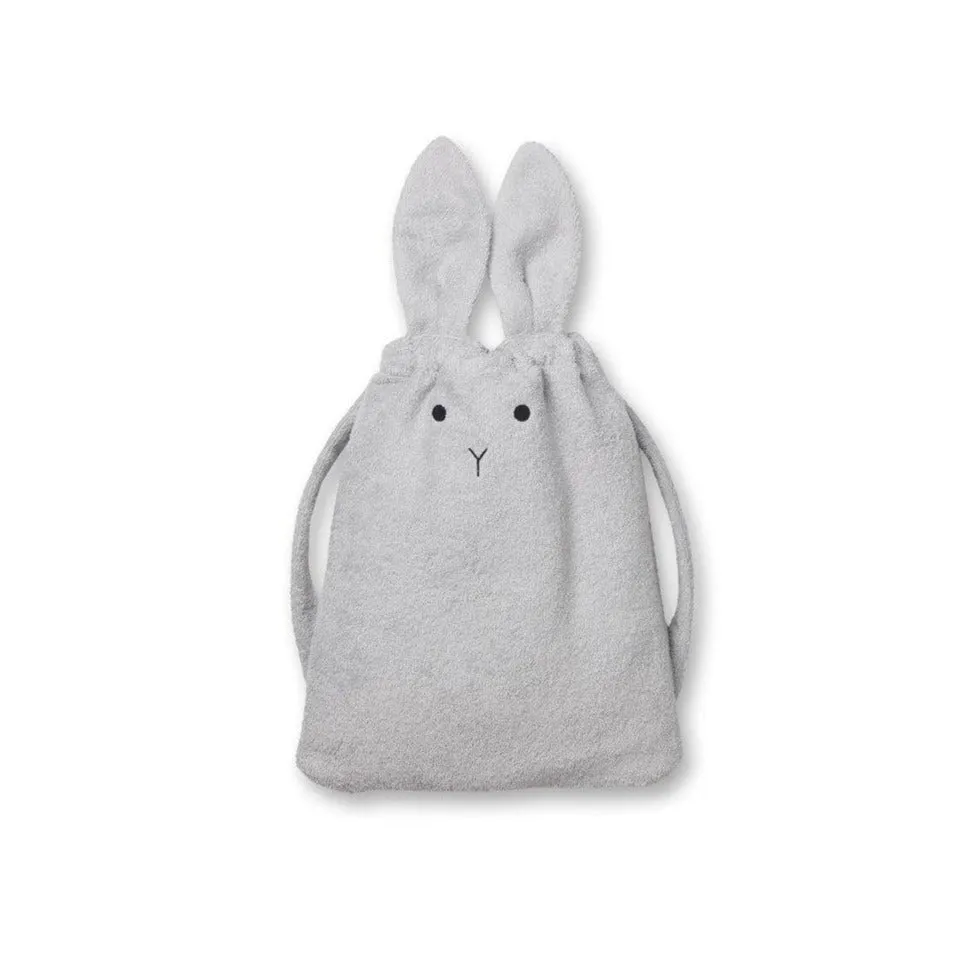 Liewood Thor Towel Back Pack Rabbit dumbo grey