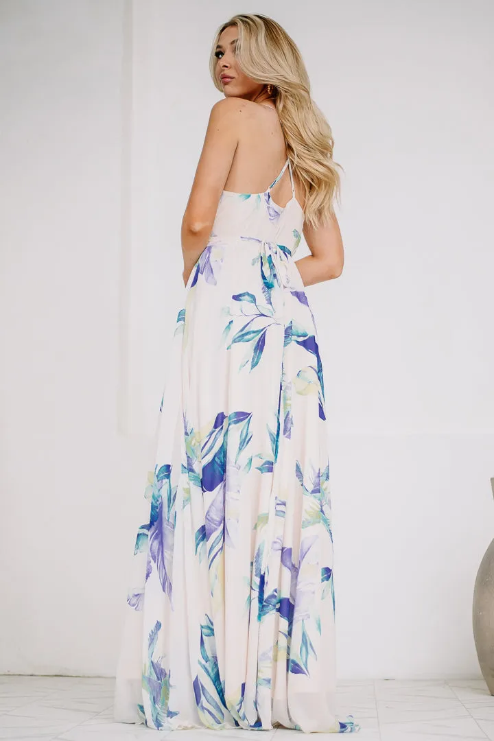 Life In The Tropics Printed Maxi Dress