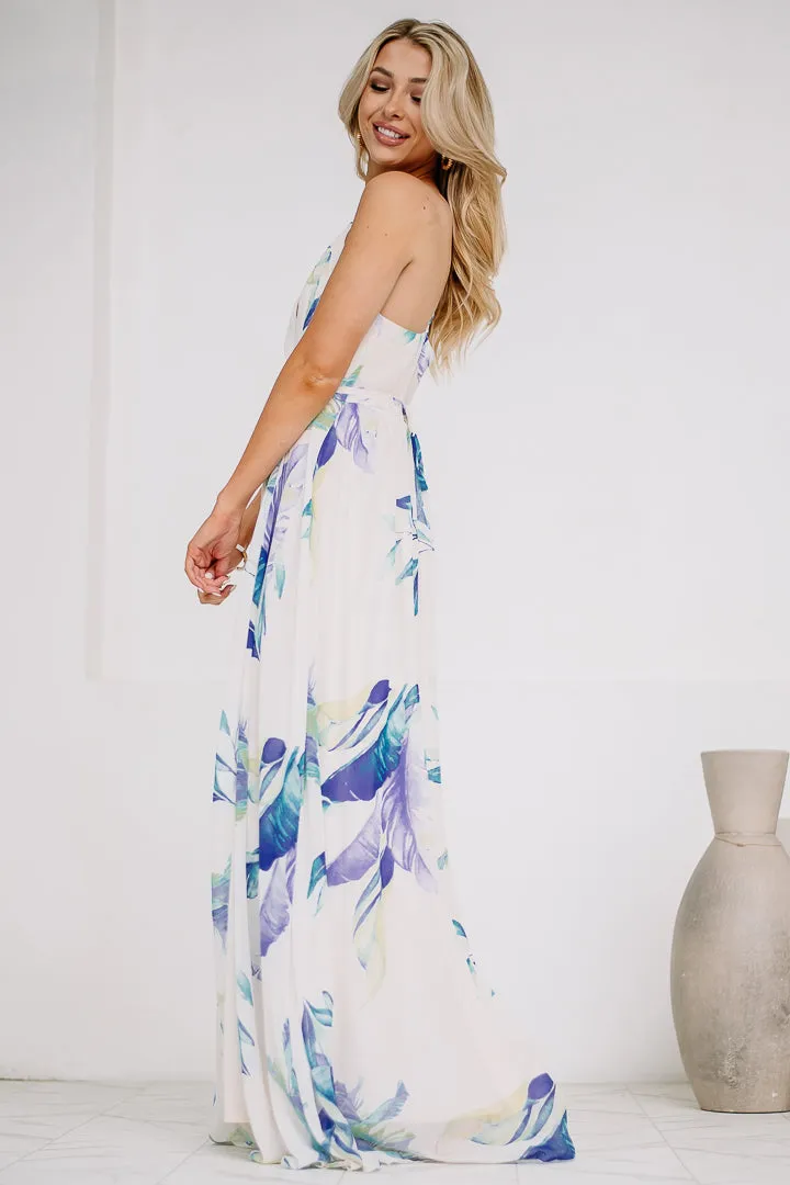 Life In The Tropics Printed Maxi Dress