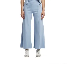 Light Blue Wide Leg Pant: Ankle Edit