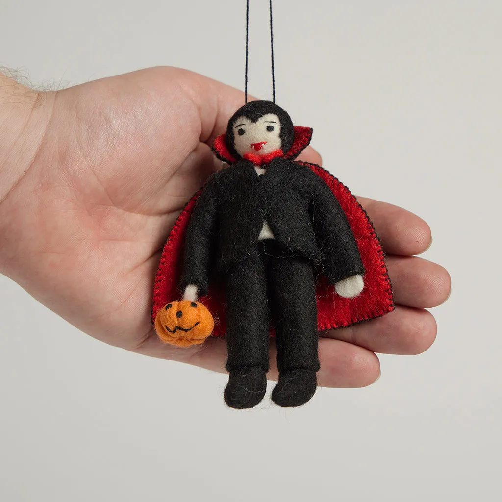 Little Halloween Dracula Ornament