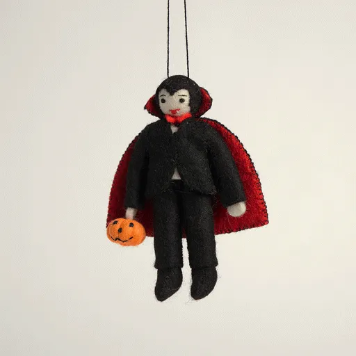 Little Halloween Dracula Ornament