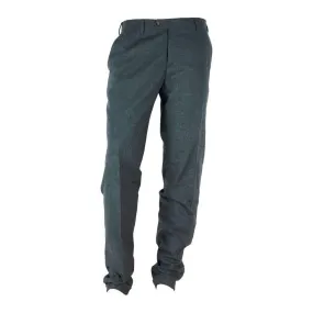 Made in Italy Elegantly Tailored Gray Winter Trousers