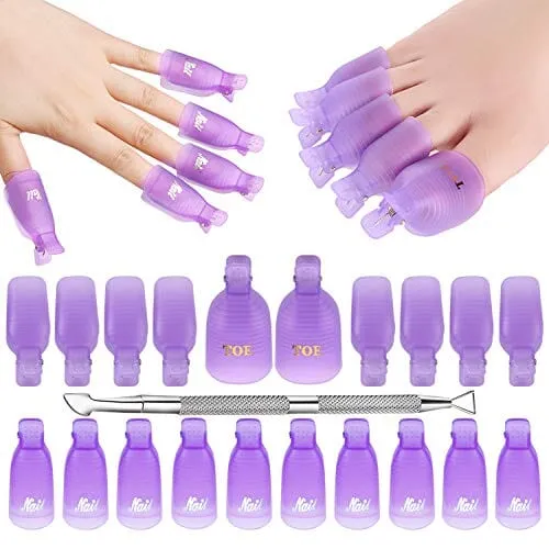 Makartt Gel Nail Polish Remover Clips Kit