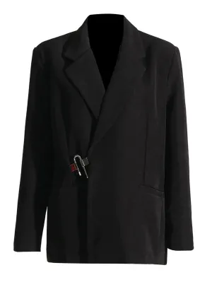 Maria Notched Collar Temperament Blazer