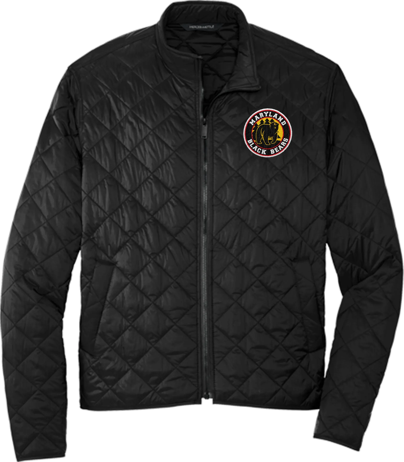 Maryland Black Bears Mercer Mettle Quilted Full-Zip Jacket