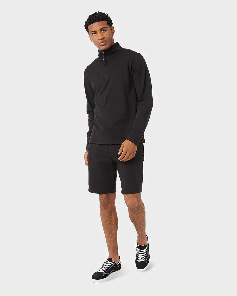 Men's Comfort Tech 1/4 Zip Top - Black