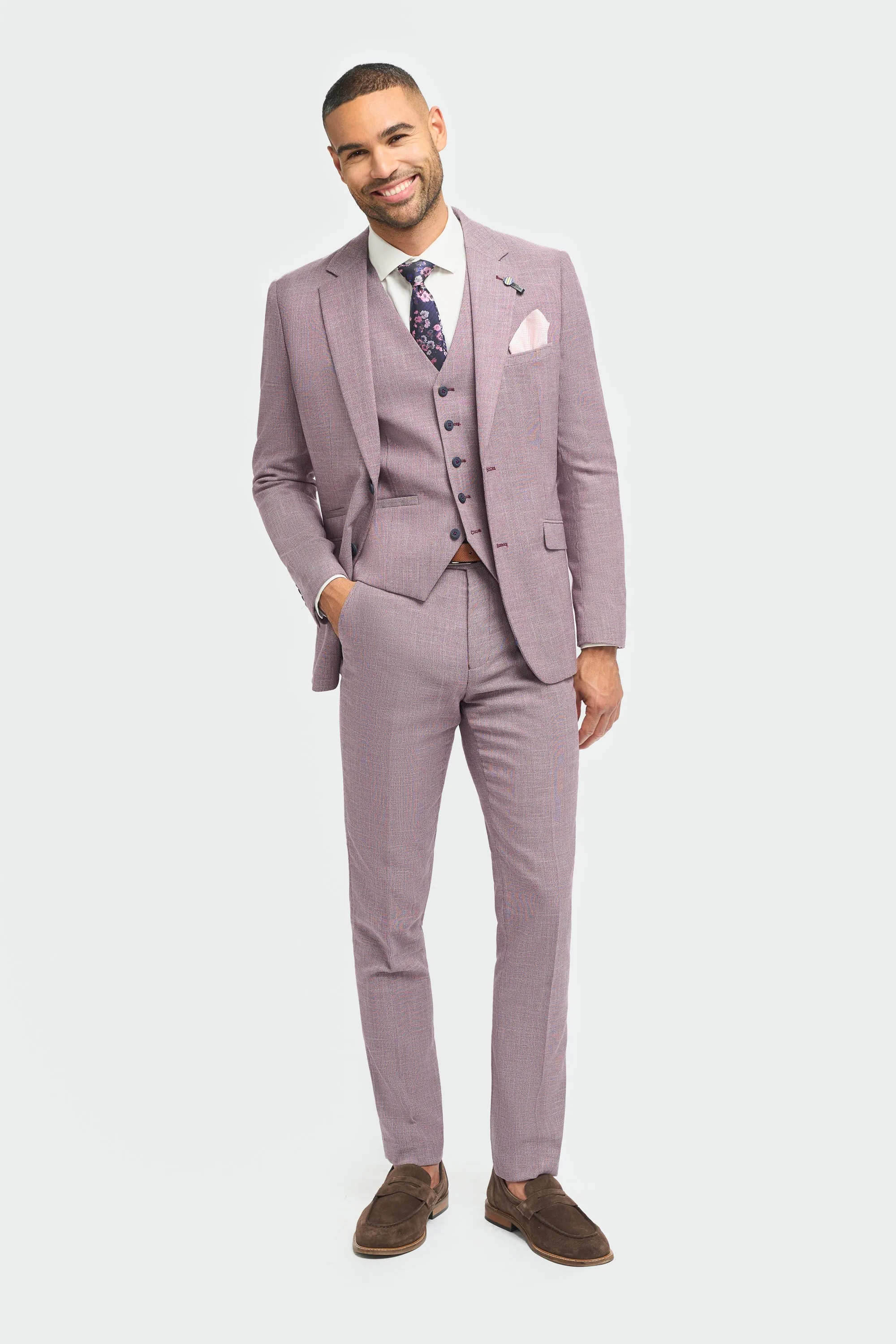 Miami Lilac Slim Fit Blazer