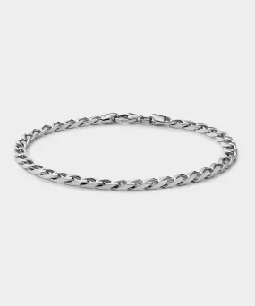 Miansai 4mm Cuban Chain Bracelet in Sterling Silver