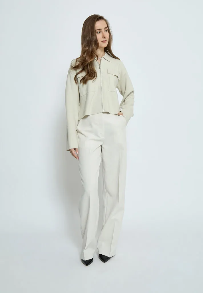 MSTammy Cropped Jacket - Light Birch