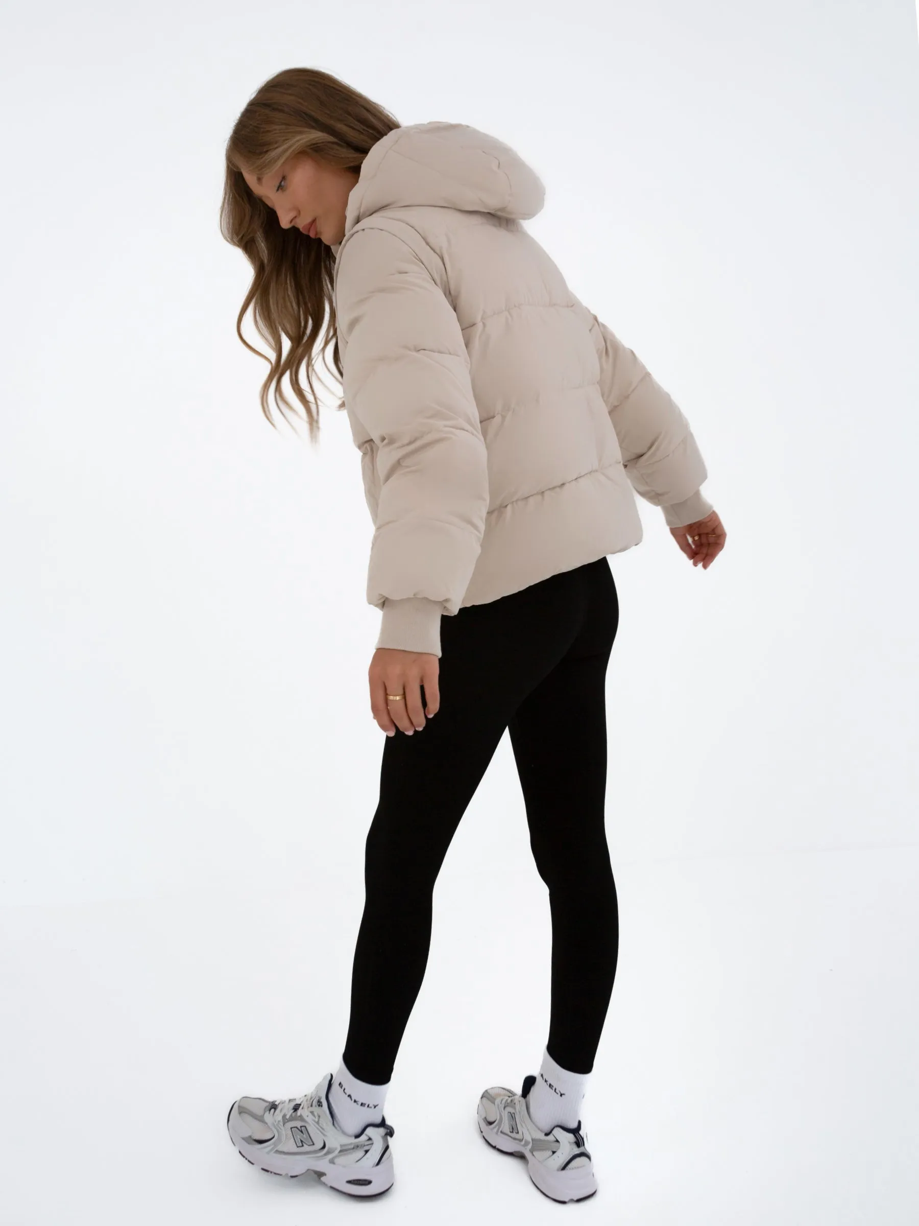 Multiway Puffer Coat 2 - Chalk