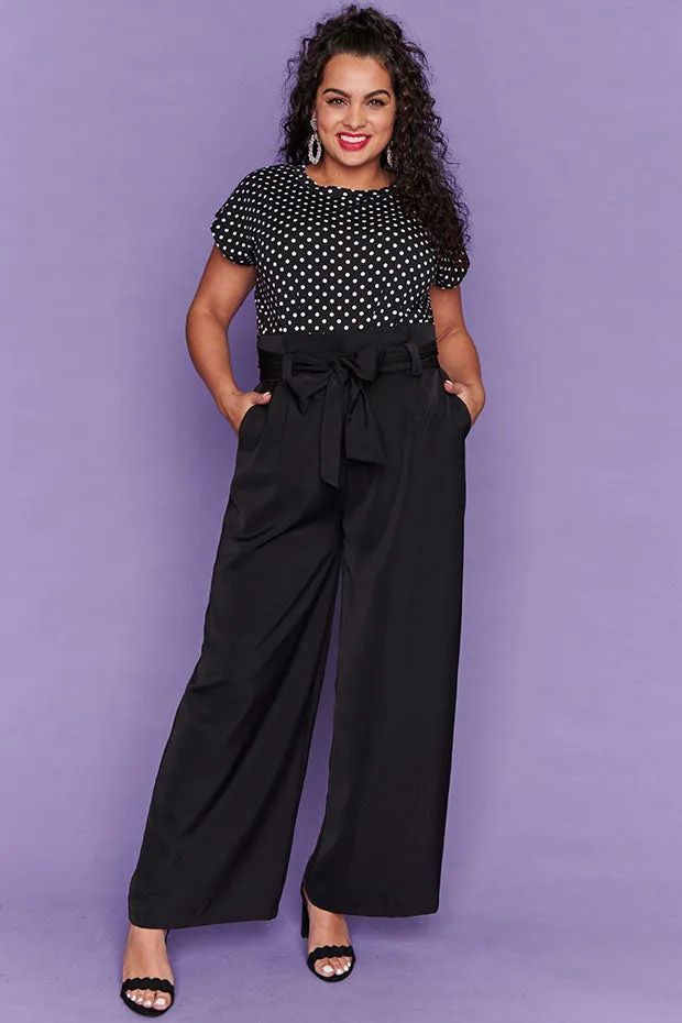 Naples Black Pants