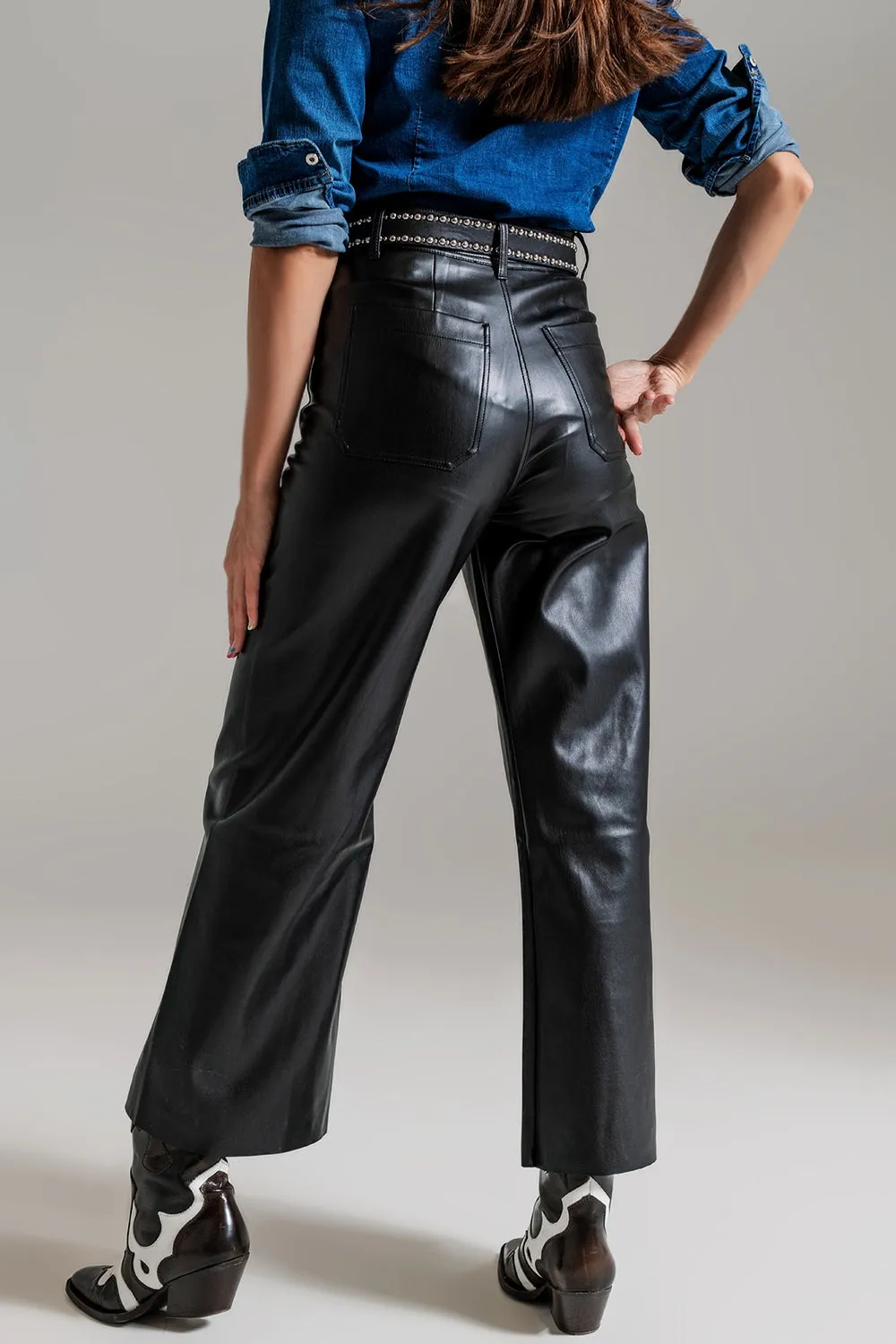 Noir Nights Faux Leather Pants