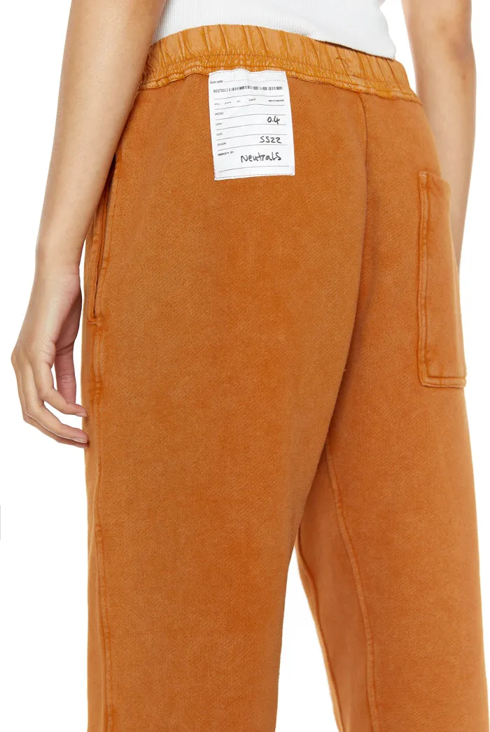 NTRLS Rust Orange Relaxed Joggers