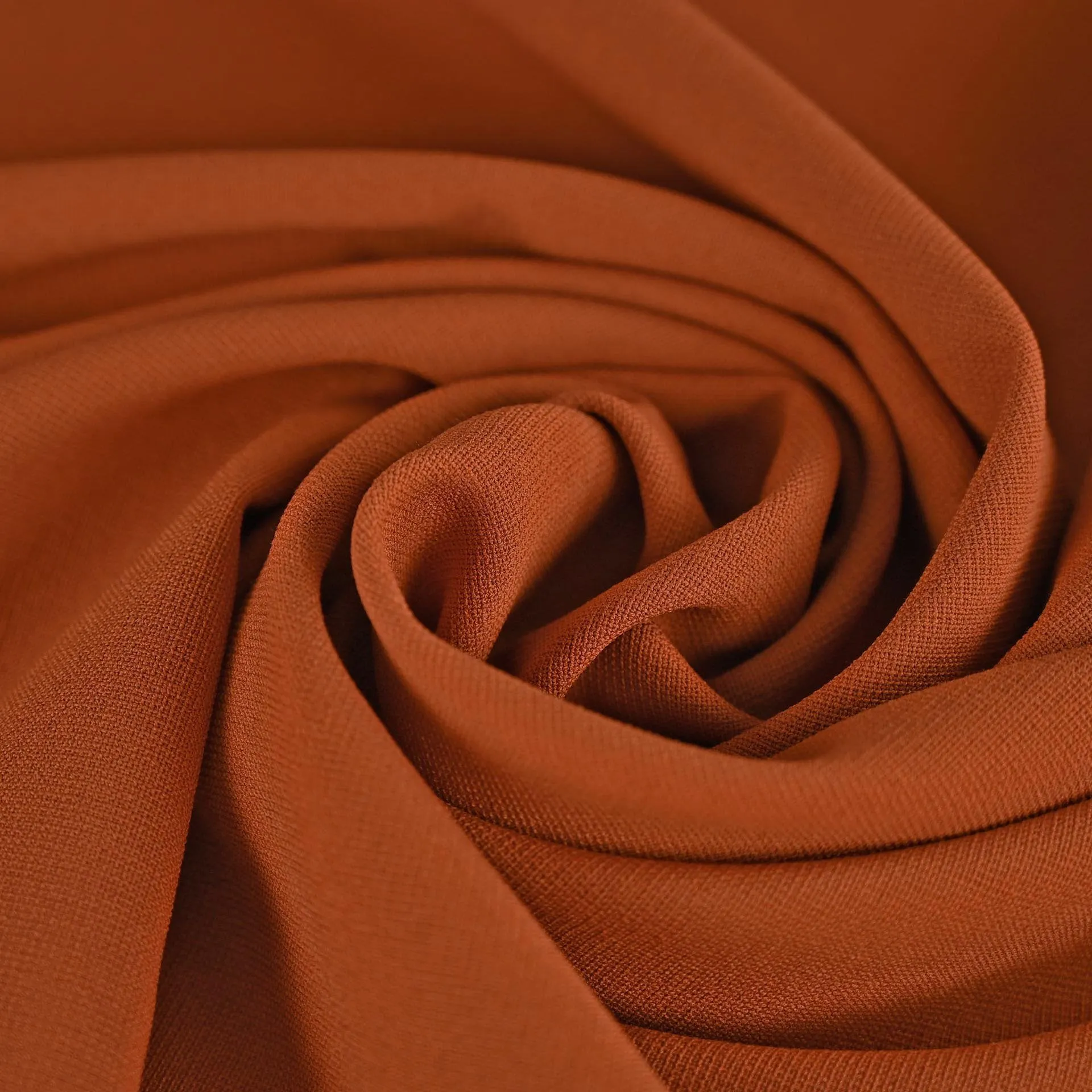 Orange Double Weave Fabric 4242