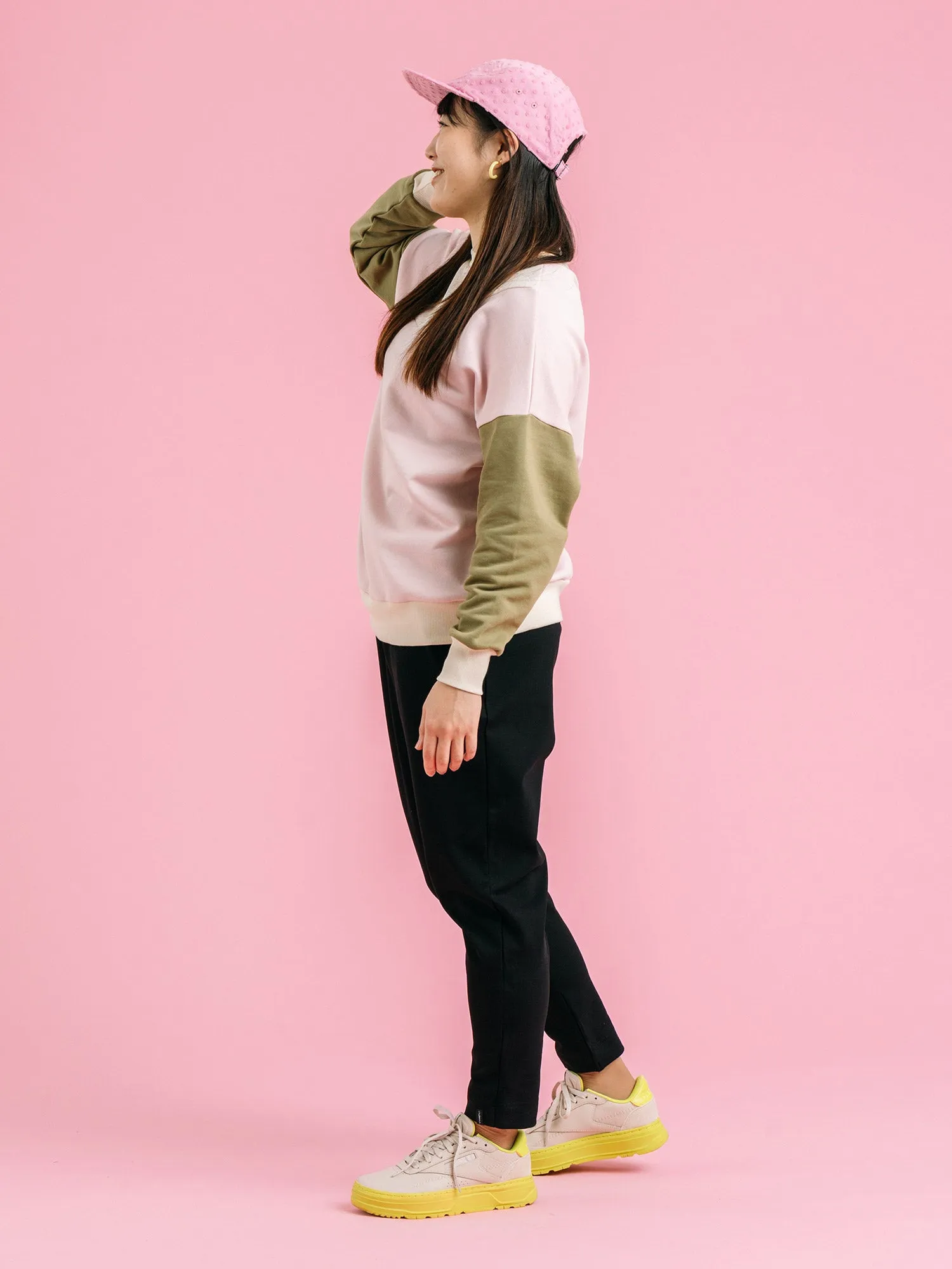 Orlando Sweater Pink/Green