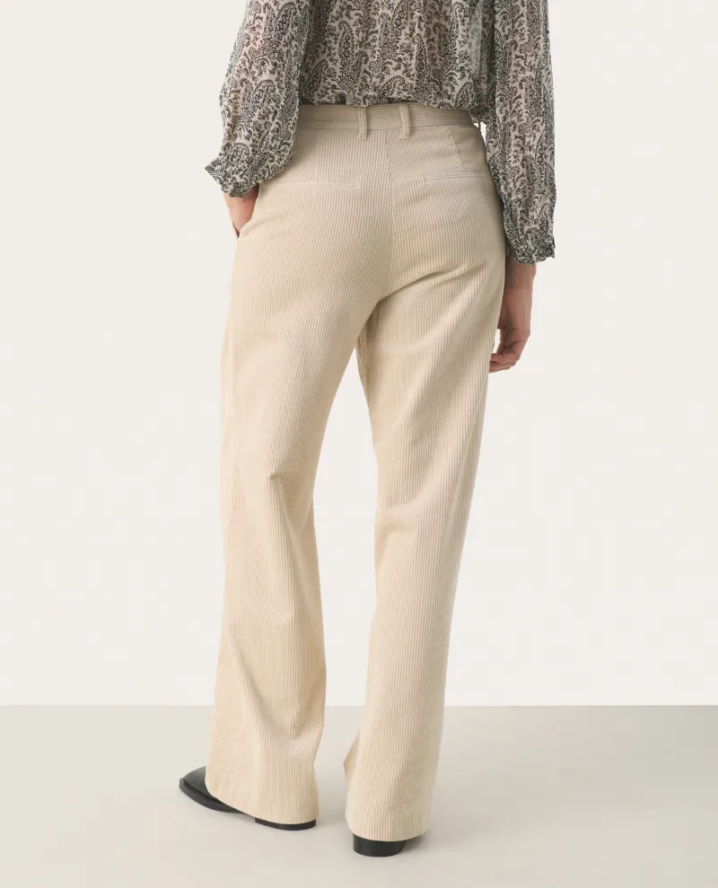 Part Two Clarisse French Oak Wide Cord Trousers