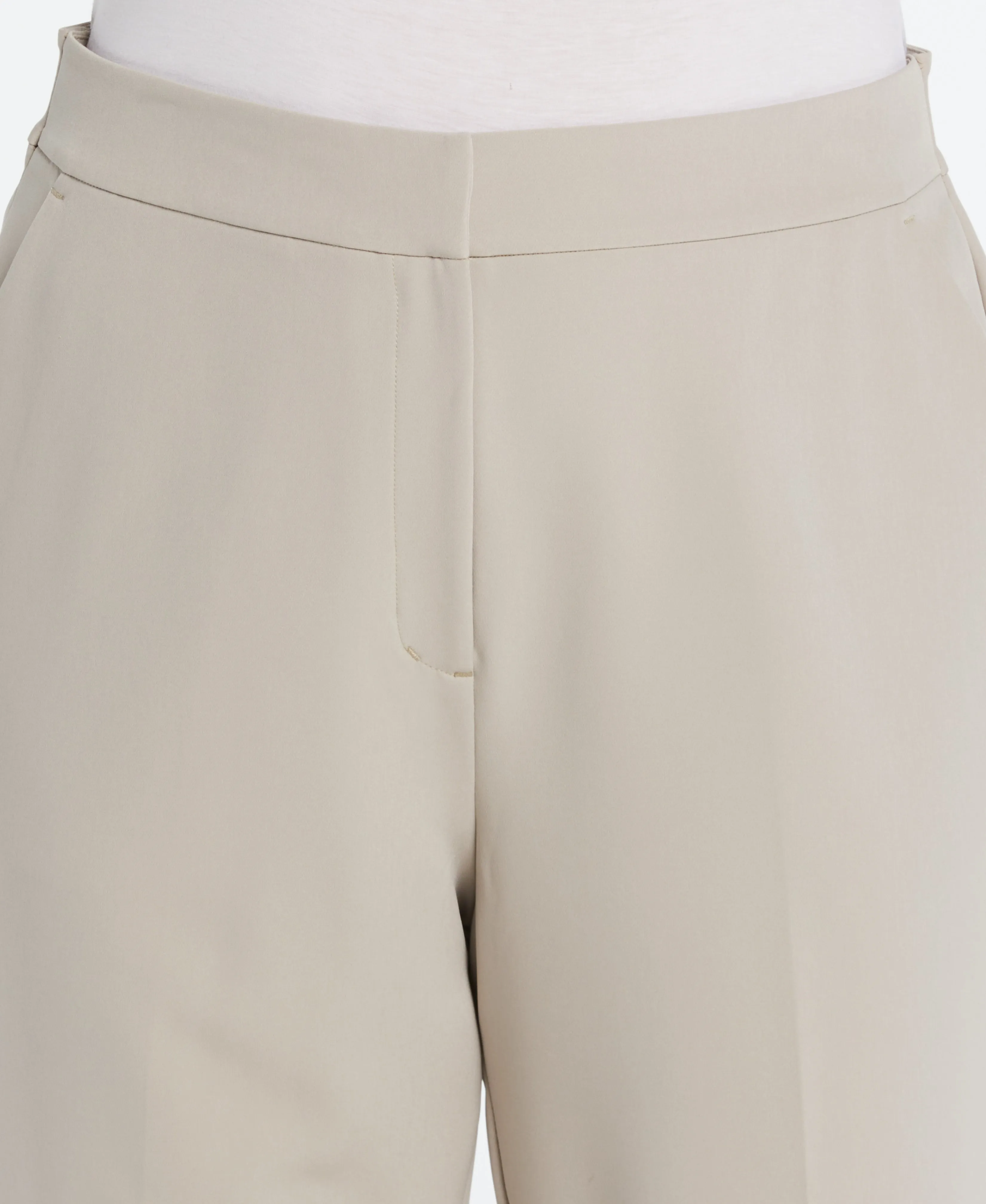 Plus Size Cropped Culotte Pant