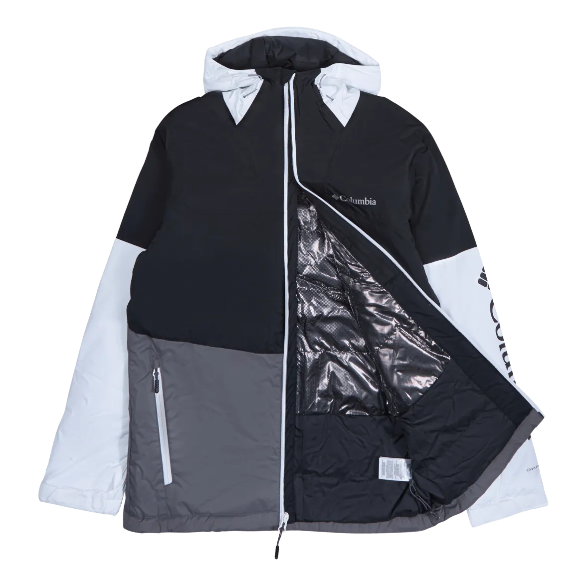 Point Park Insulated Jac Black, City Grey, White