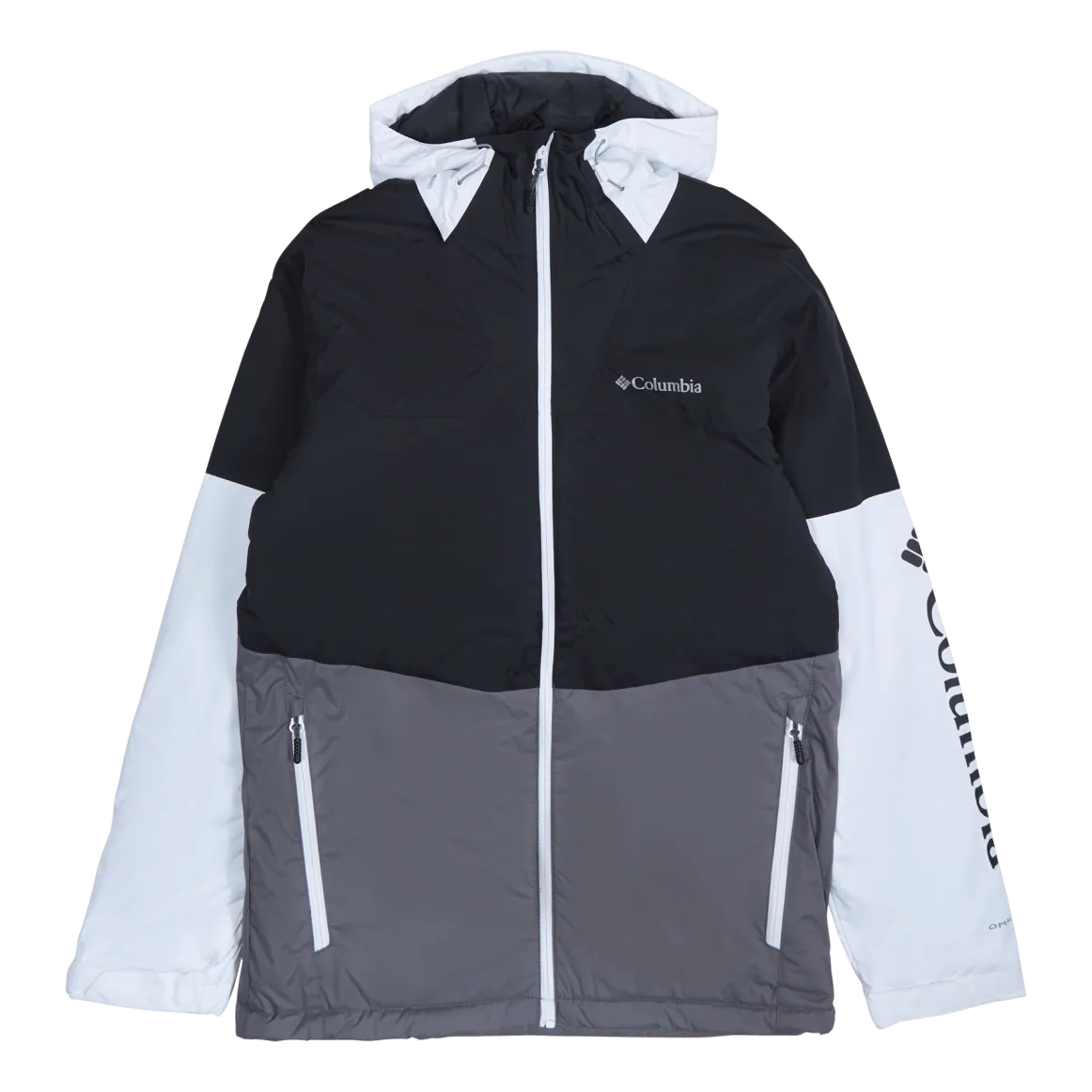 Point Park Insulated Jac Black, City Grey, White