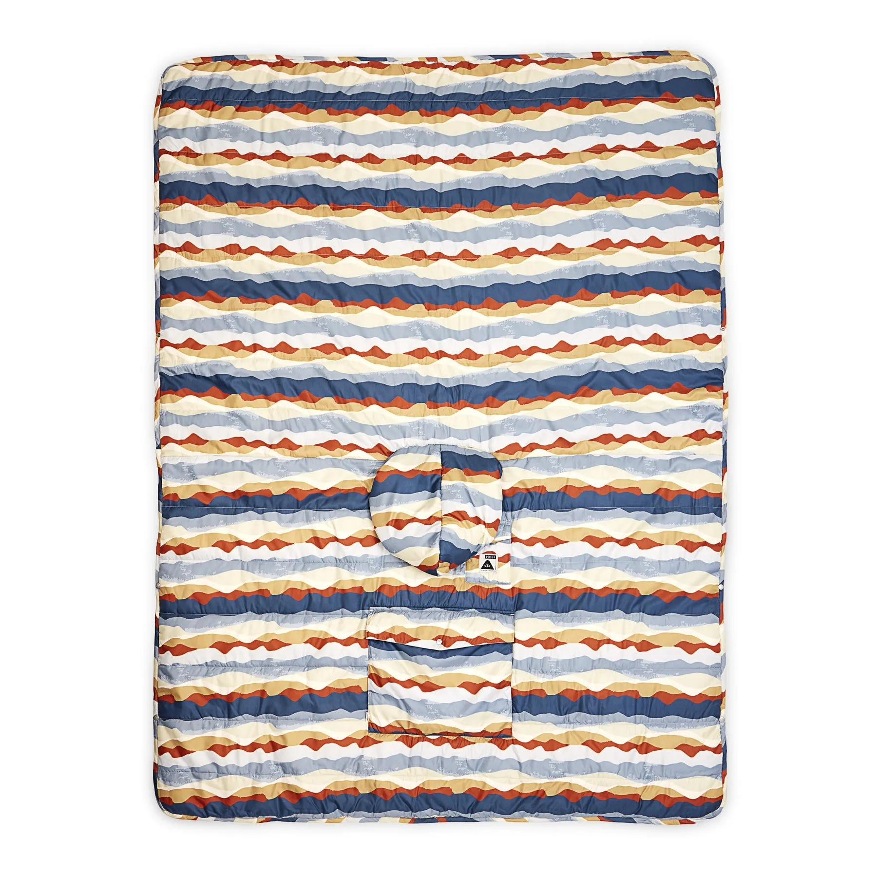 Poler Reversible Poncho Cascade