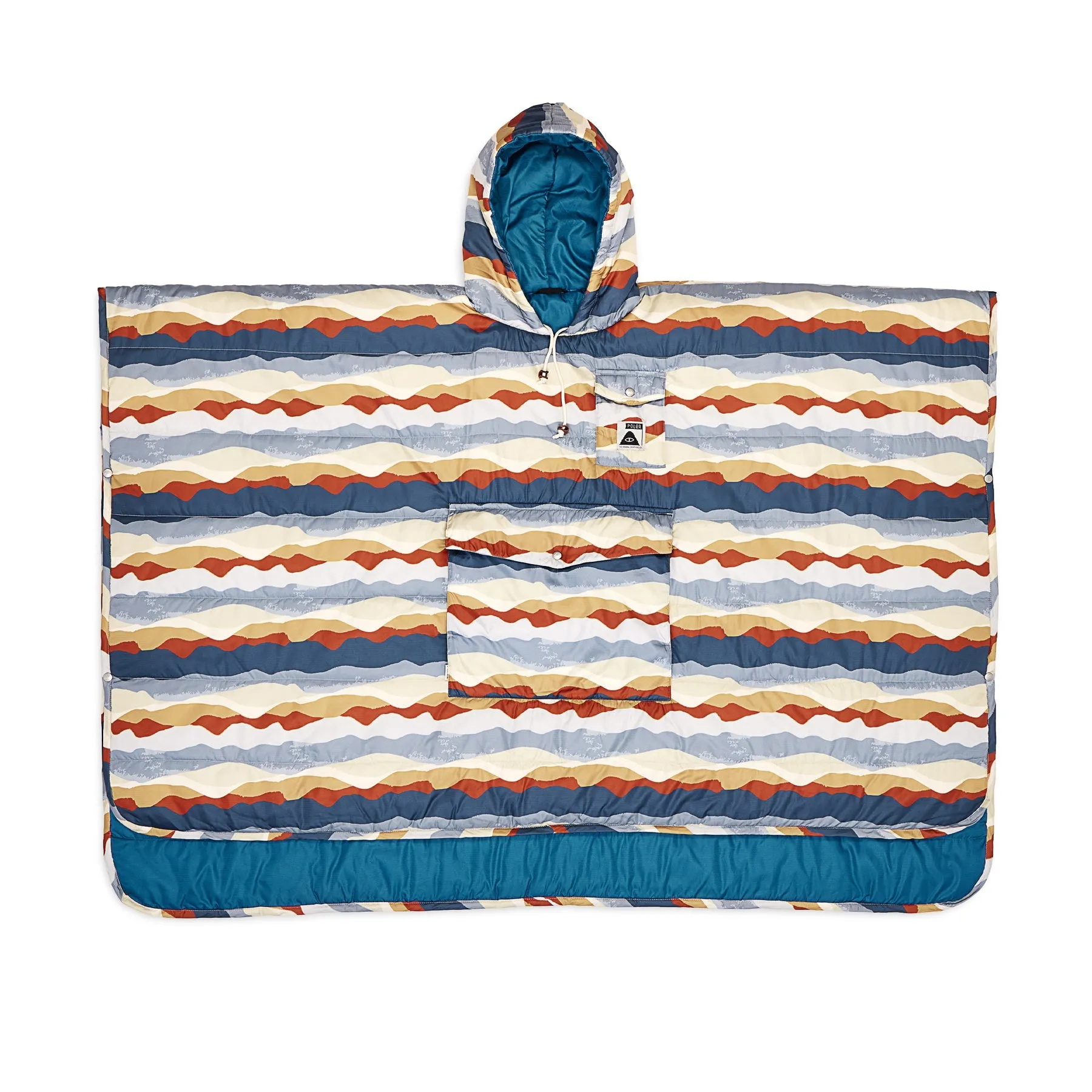 Poler Reversible Poncho Cascade