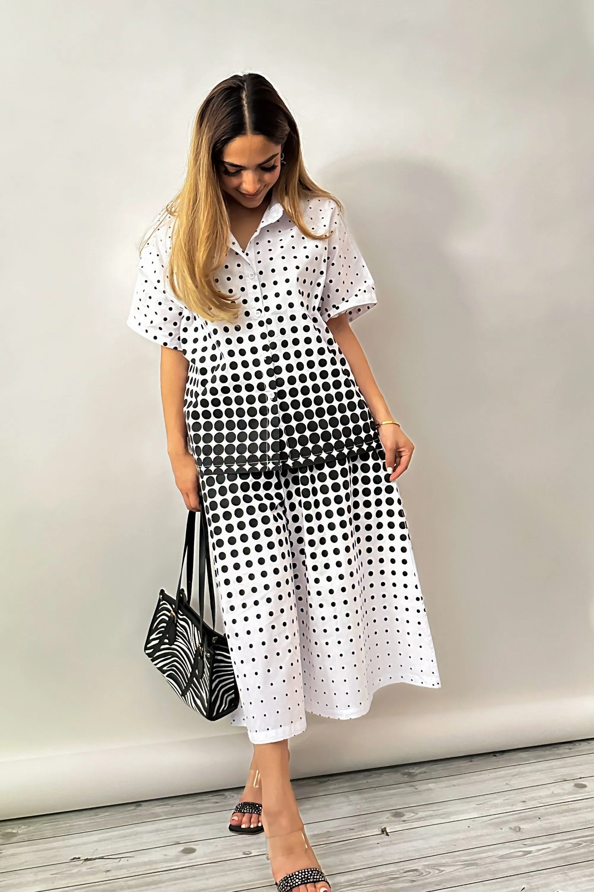 Polka Chic Coord Set