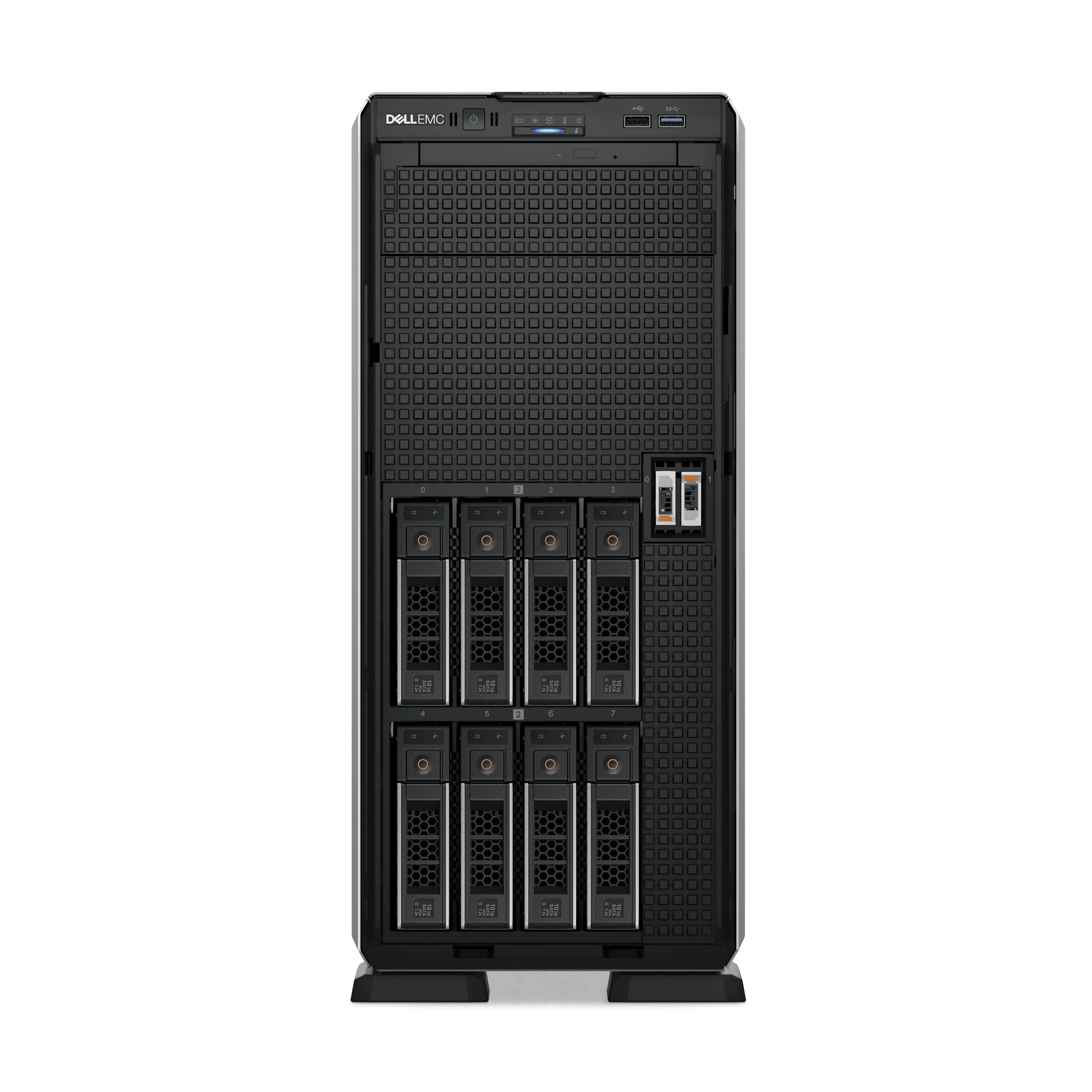 Poweredge T550 Dual Intel Xeon Silver 4309Y 2.8G, 8C/16T, 10.4Gt/S, 12M Cache, Turbo, Ht (105W) Ddr4-2666 1X 2X 32Gb Rdi