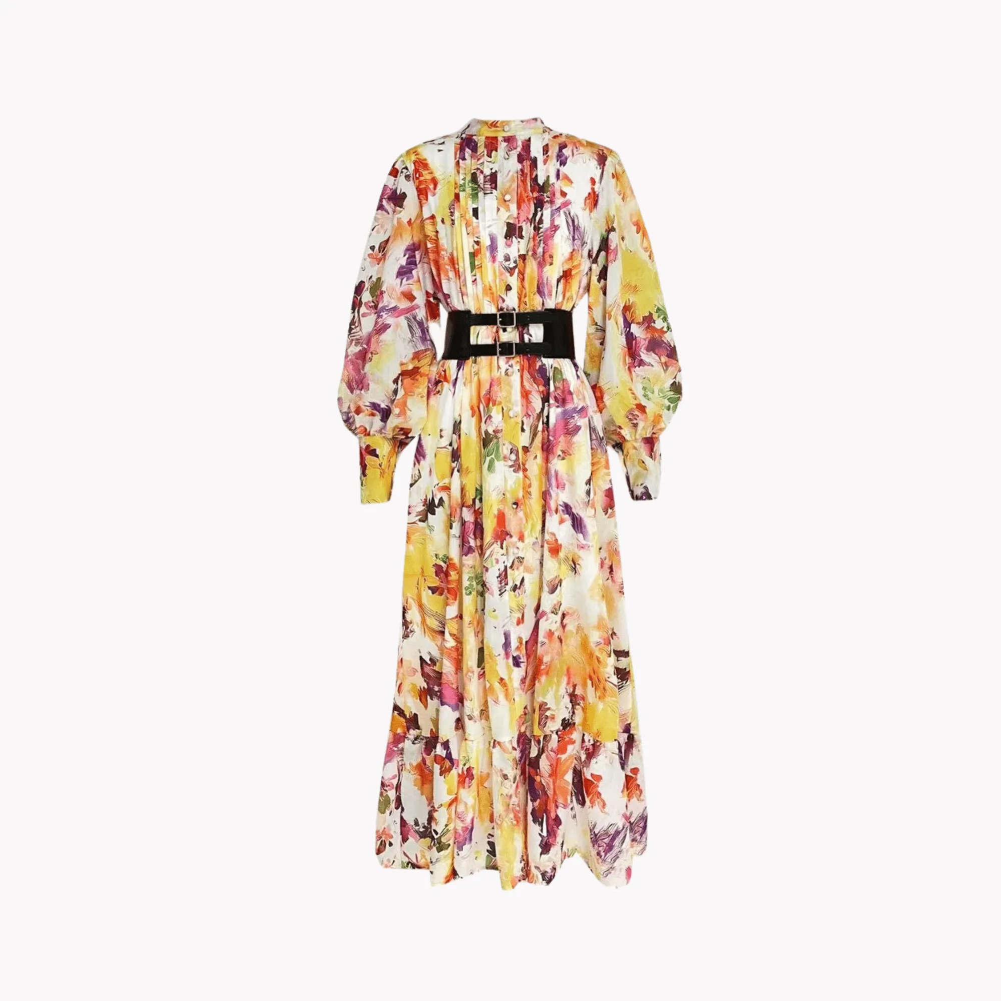 Pre Order:  Floral Midi Dress