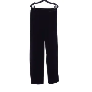 Press & Bastyan Black Wide Leg Trousers UK Size 10