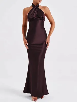 Rebecca Backless Bodycon Maxi Dress