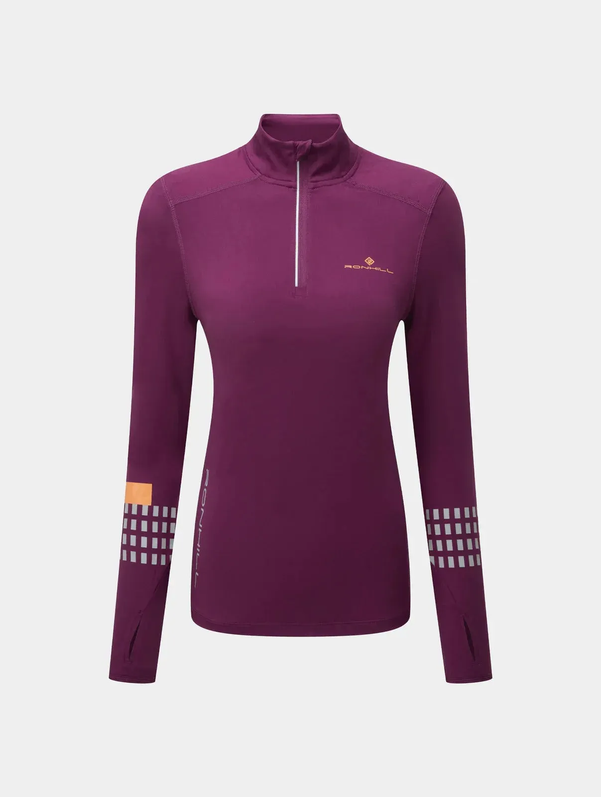 Ronhill Womens Tech Afterhours Running 1/2 Zip