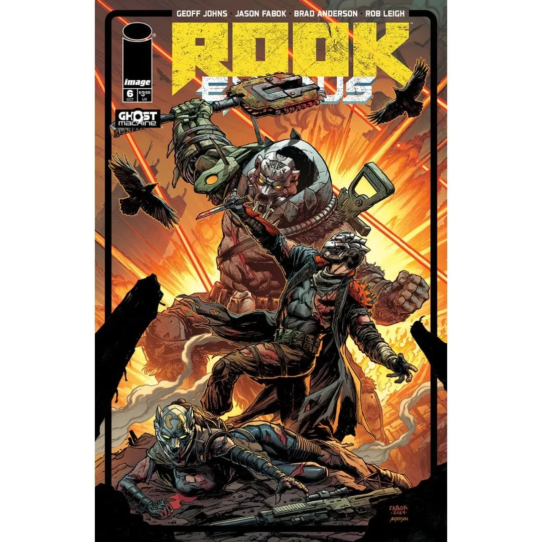 Rook: Exodus #6 Cover A B Jason Fabok & Brad Anderson Variant Set