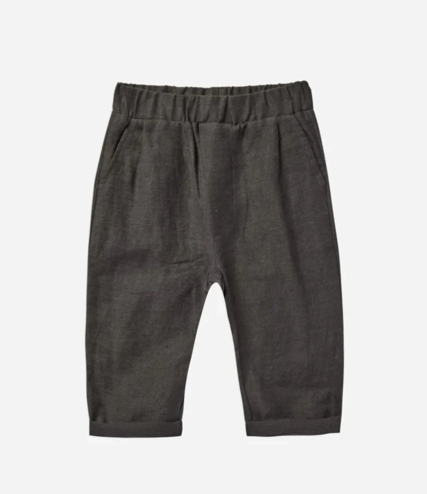 Rylee   Cru Baby Boys Otis Pants in Light Black