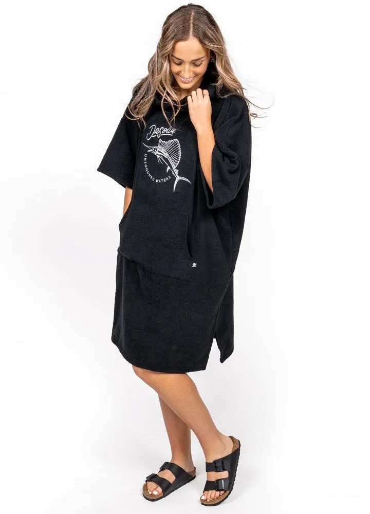 Sail Towel Poncho Womens