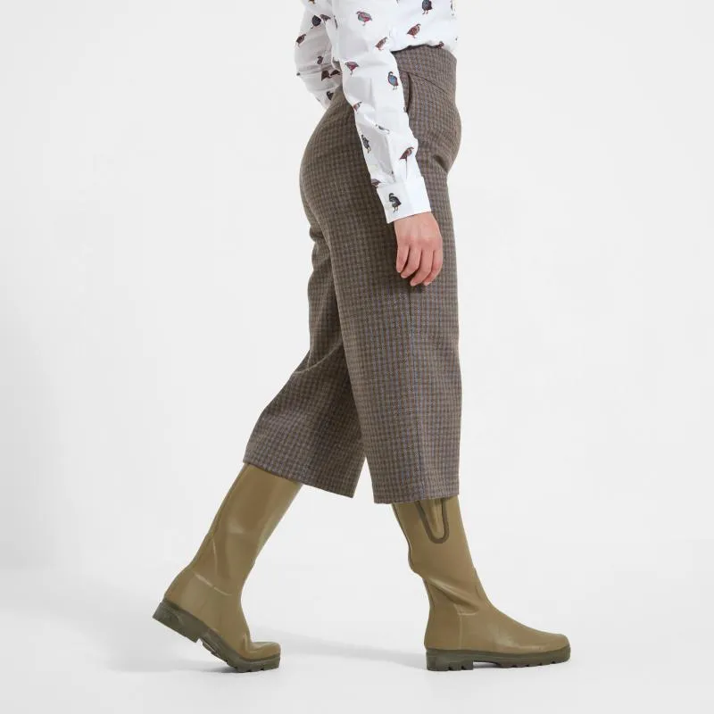 Schoffel Ladies Tweed Culottes - Skye Tweed