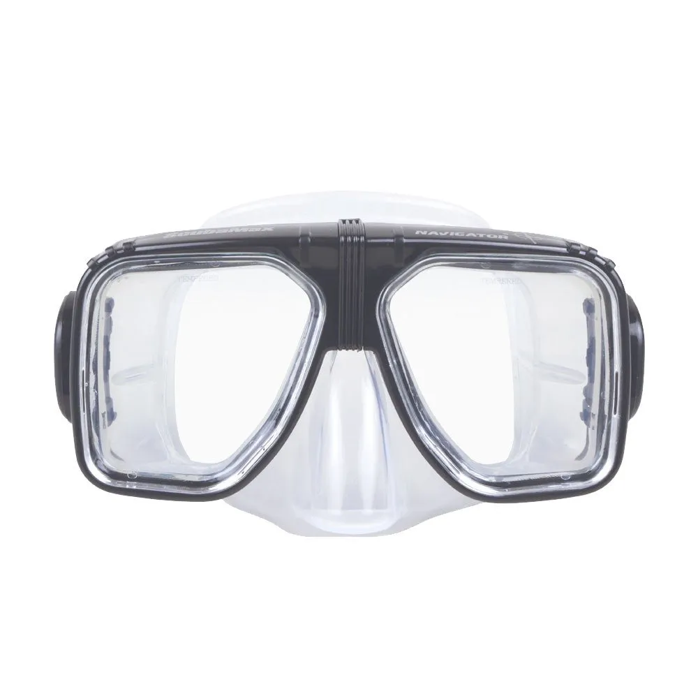 Scuba Max MK-121 Navigator Large Skirt Scuba Dive Mask