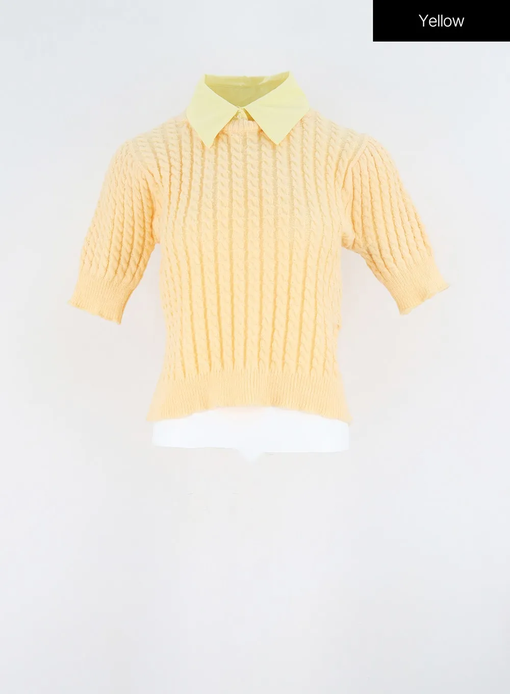 Short Sleeve Sweater OY308