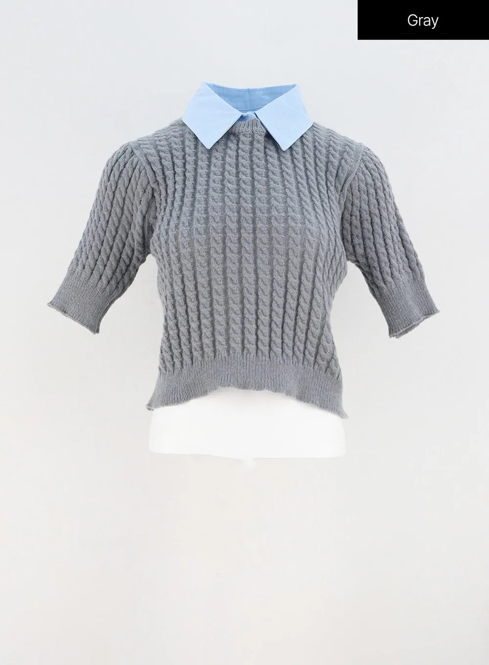 Short Sleeve Sweater OY308