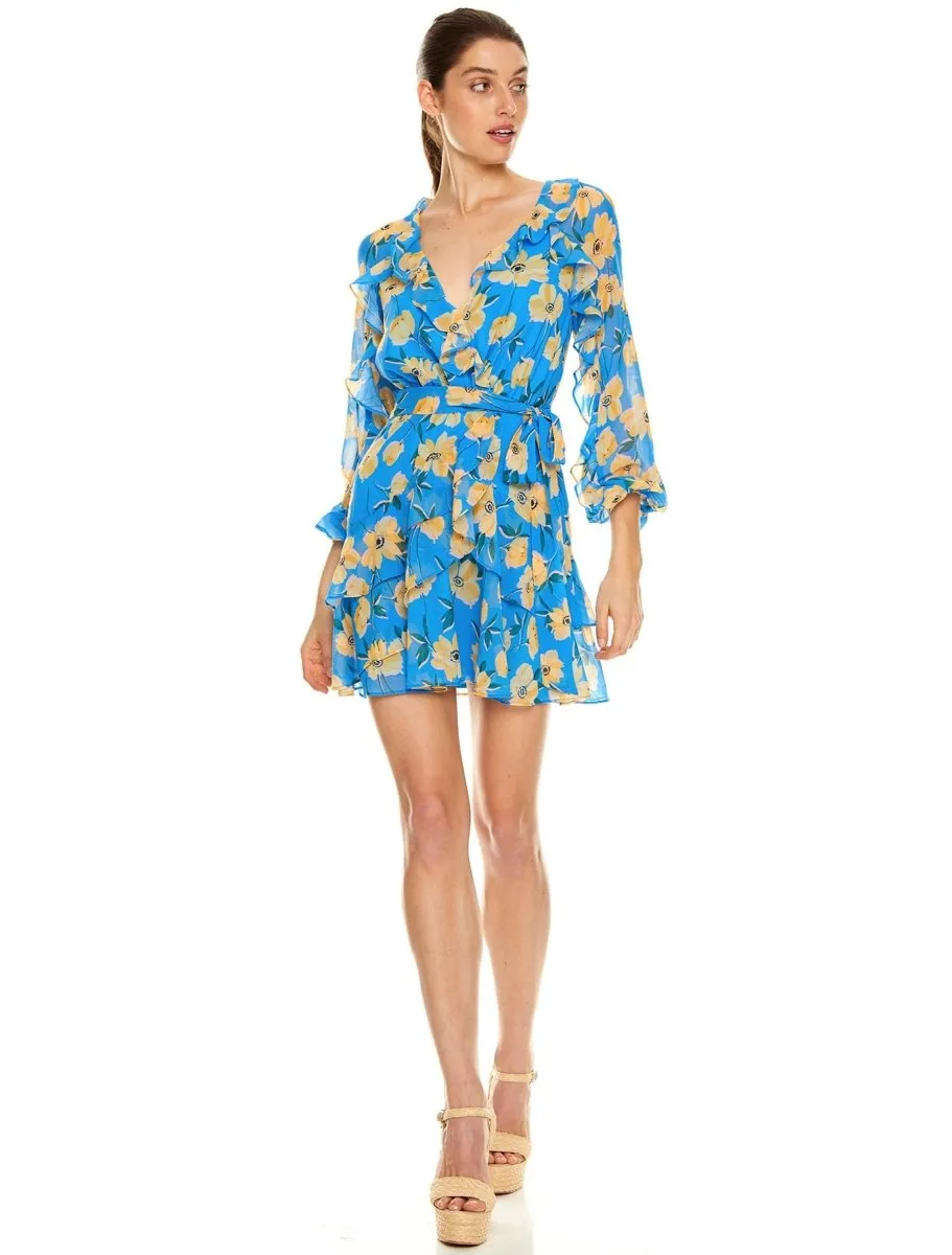 SICILY SWAY L/S MINI DRESS