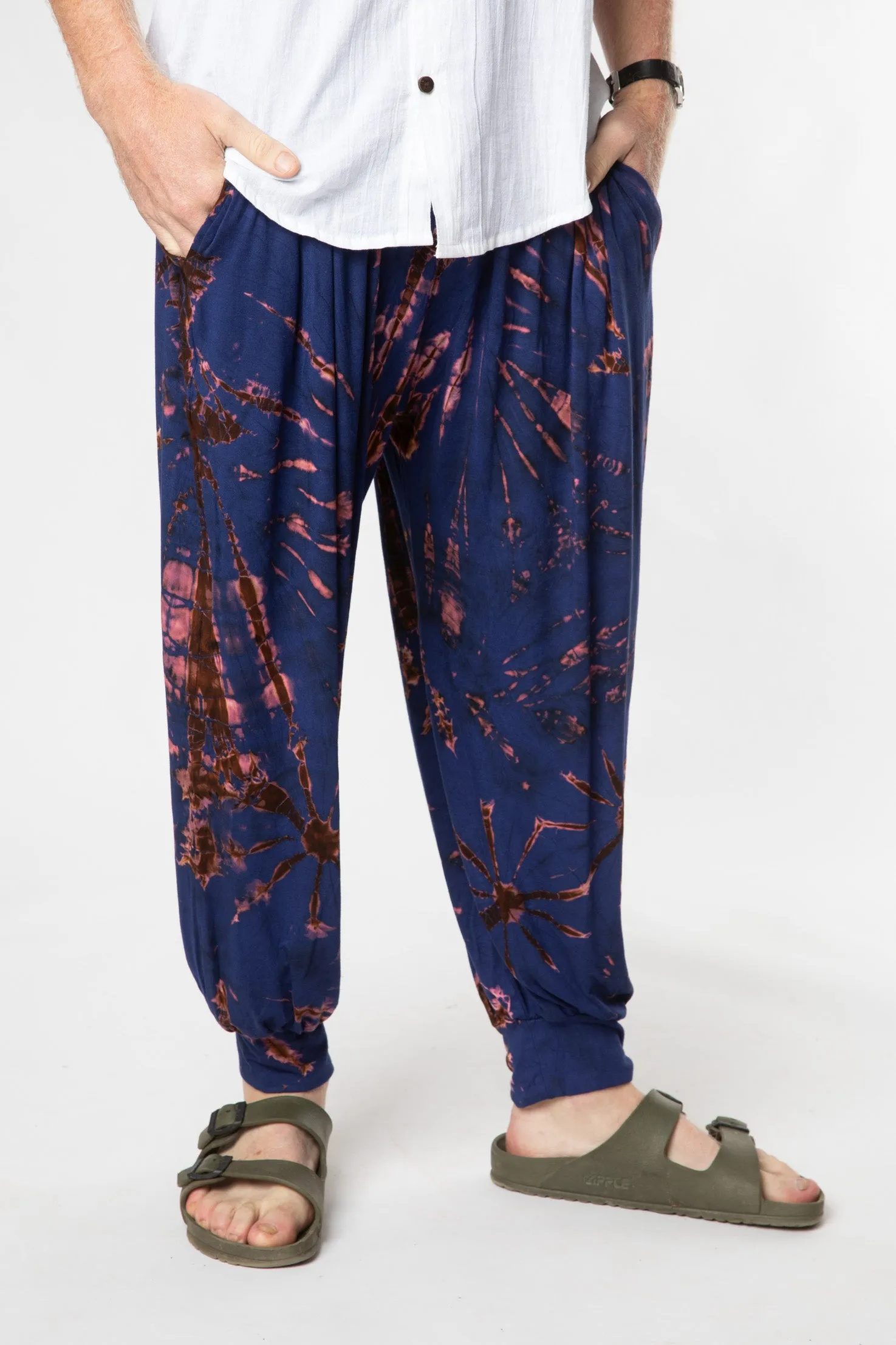 Soeng Jum Jum Unisex Tie Dye Harem Pants