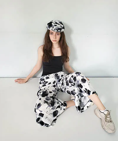 Southwest Gaucho Pants - Linens (Multi-Floral - One Left!)