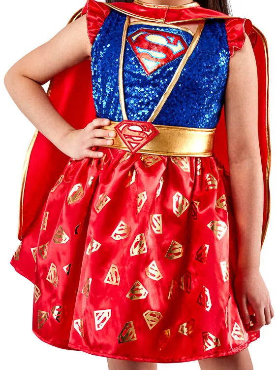 SUPERGIRL PREMIUM COSTUME, CHILD