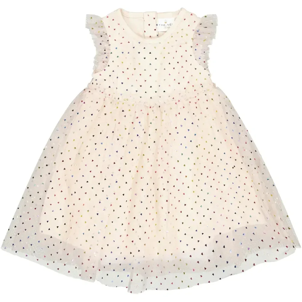 The Jovana Tulle Dress - Swan - BABY