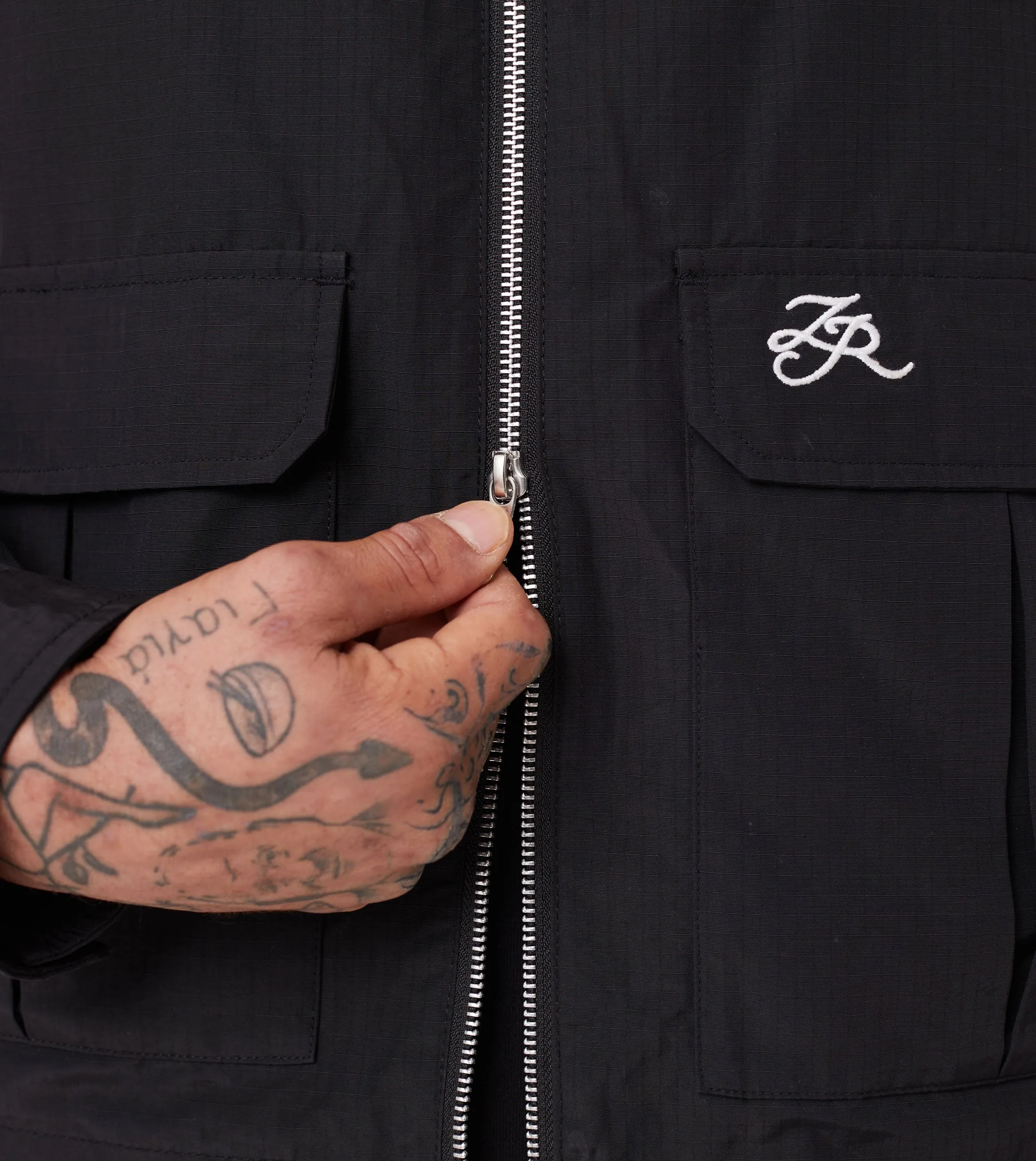 Utility Jacket Black