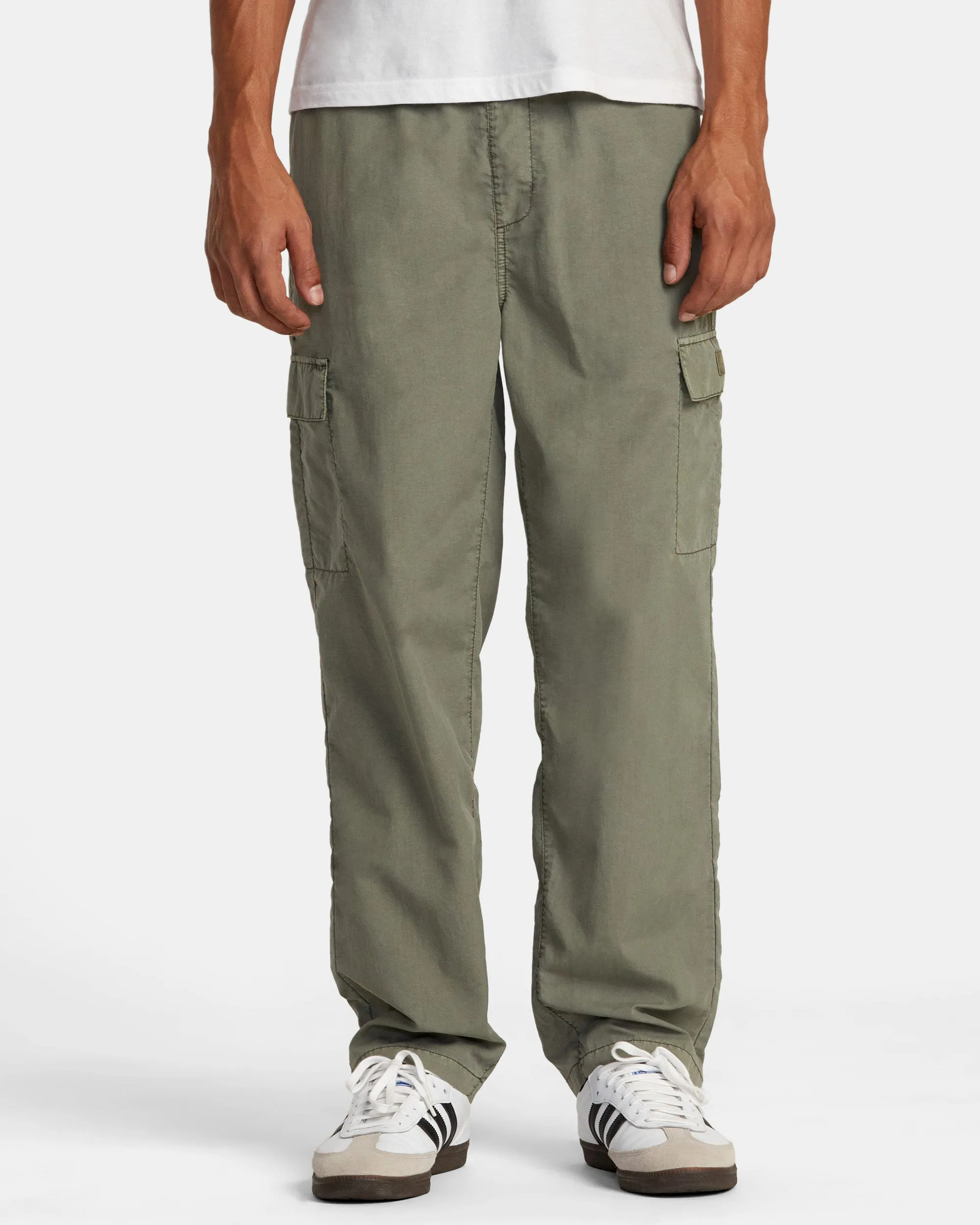 Vacancy Cargo Pants - Sage Leaf