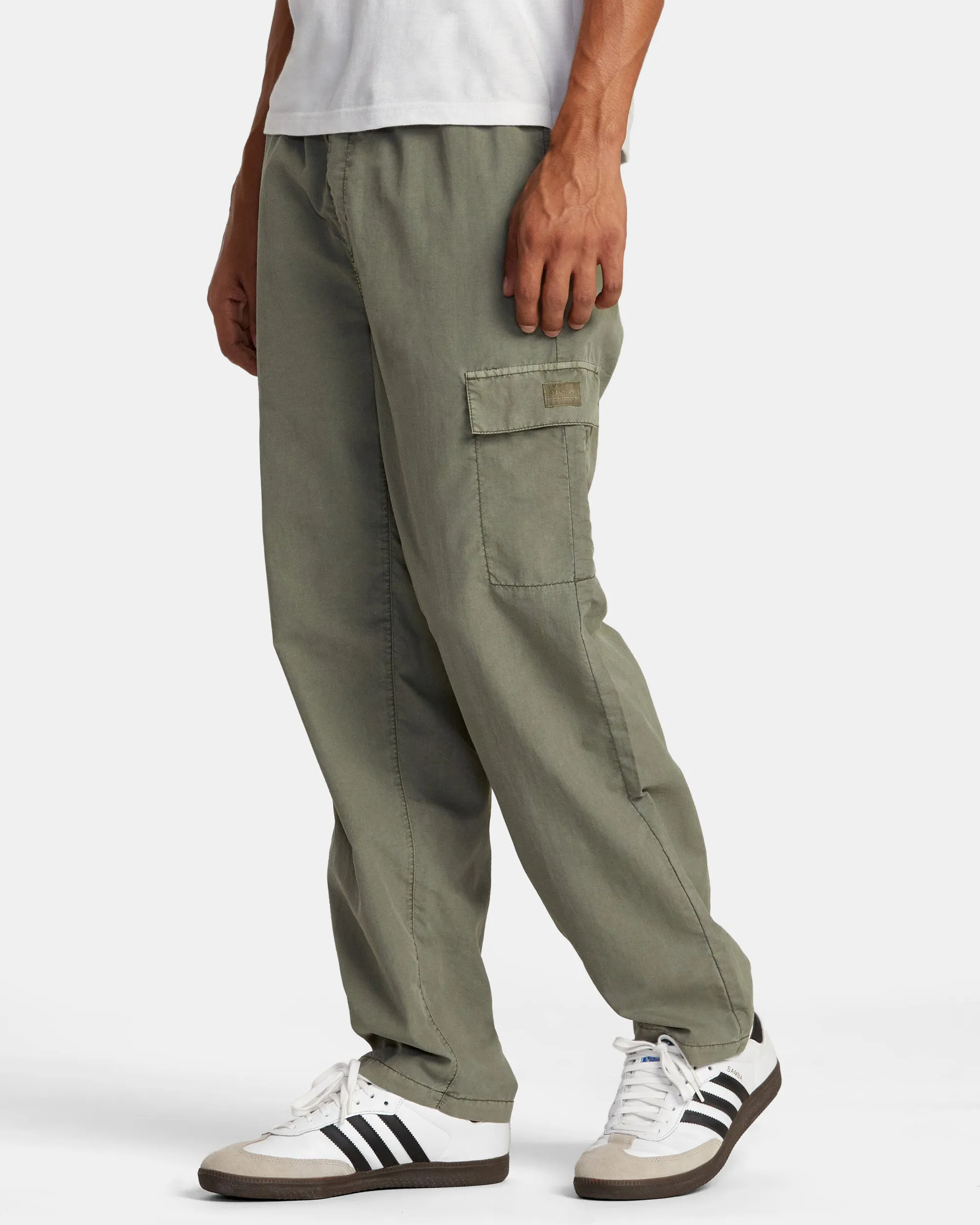 Vacancy Cargo Pants - Sage Leaf