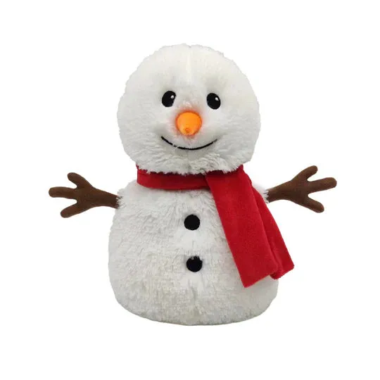 *Warmies Red Scarf Snowman