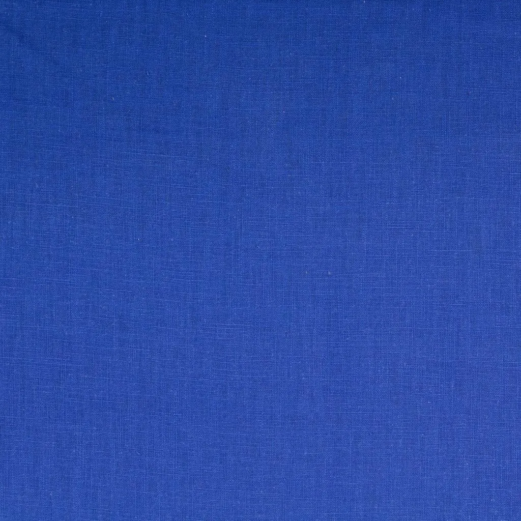 Washed Linen Cotton - Royal Blue